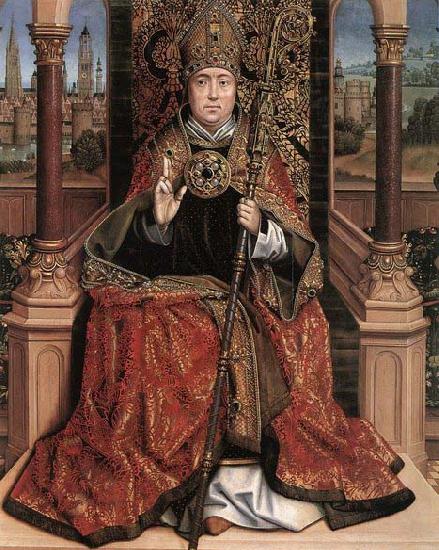 Master of the Saint Lucy Legend St Nicholas Altarpiece oil painting image